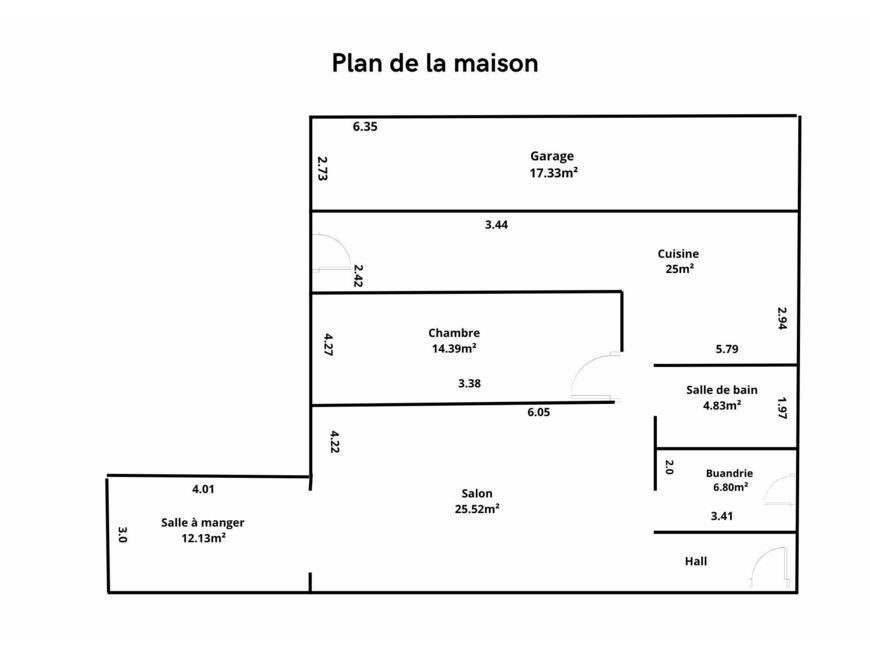 Maison à vendre